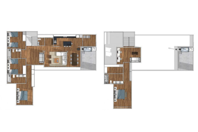 Casa Mediterránea de 202 m2 – 4 Dorm